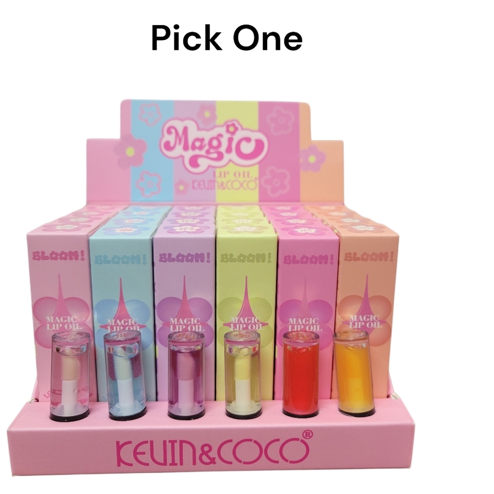 Pick 1 Of KEVIN & COCO Magic Lip Oil NIB
